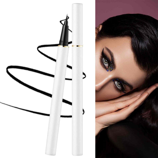 Waterproof Long Lasting without Smudging Quick Drying Eyeliner for Beginners Gentle and Easy to Remove Is the Foundation for Finishing Makeup 0.6Ml