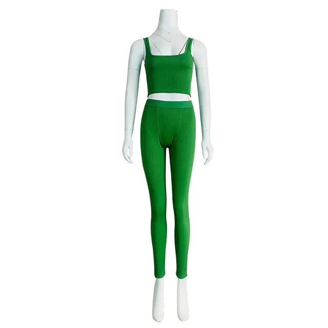 2 Piece Set Gym Active Wear