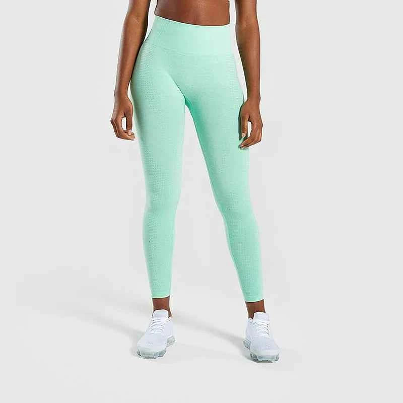 High Waist Seamless Fitness Leggings for Women: Essential Sportswear