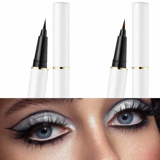 Waterproof Long Lasting without Smudging Quick Drying Eyeliner for Beginners Gentle and Easy to Remove Is the Foundation for Finishing Makeup 0.6Ml