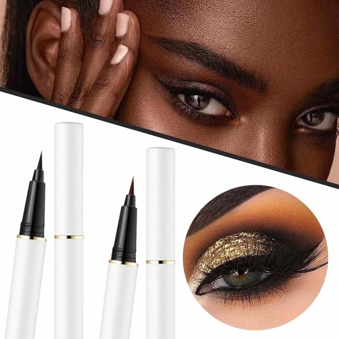 Waterproof Long Lasting without Smudging Quick Drying Eyeliner for Beginners Gentle and Easy to Remove Is the Foundation for Finishing Makeup 0.6Ml