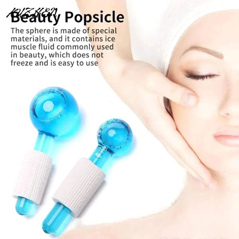 Refresh and Revitalize Your Skin with Our Beauty Crystal Ball Facial Cooling Tool: Experience Instant Cooling Relief!