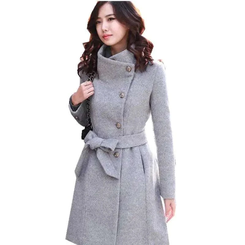 Winter Cashmere Long Women's Coat