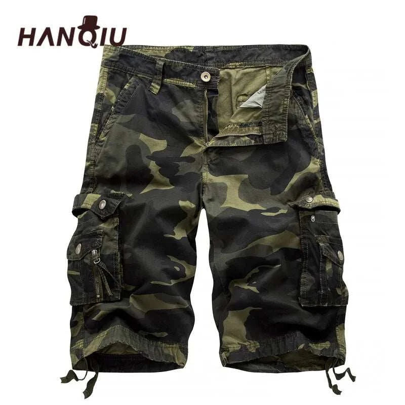 Men's Military Cargo Shorts: Durable and Functional for Any Adventure.