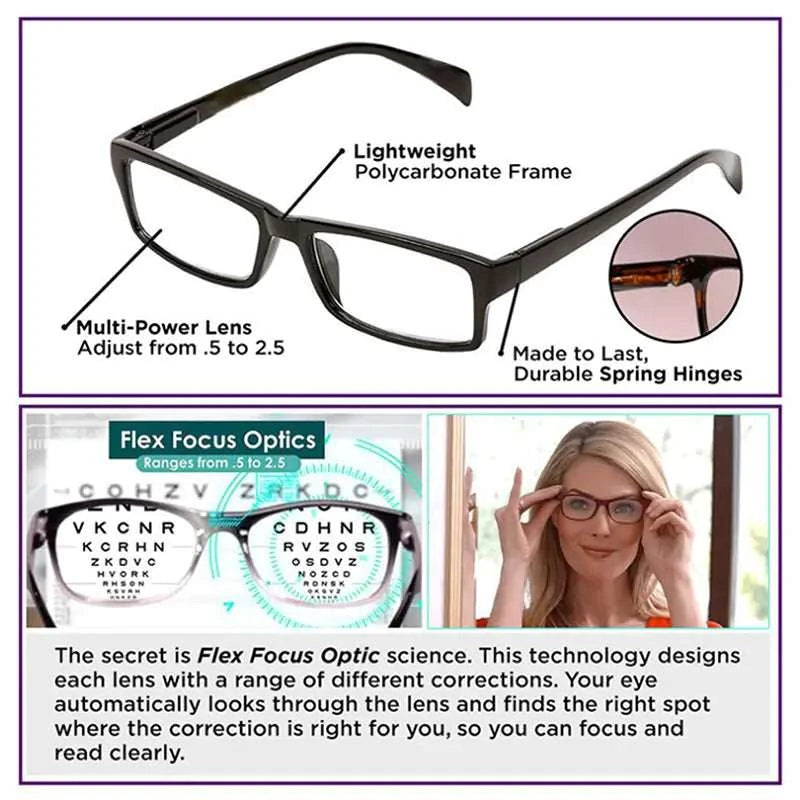 Experience Clarity with Auto-Focus Reading Glasses: Enjoy Effortless Vision Correction On-the-Go