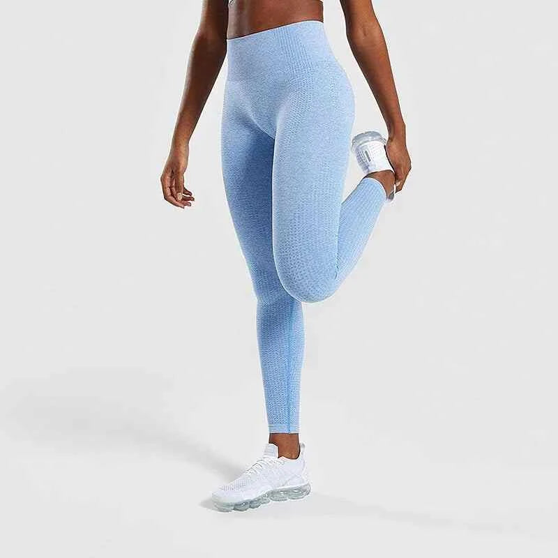 High Waist Seamless Fitness Leggings for Women: Essential Sportswear