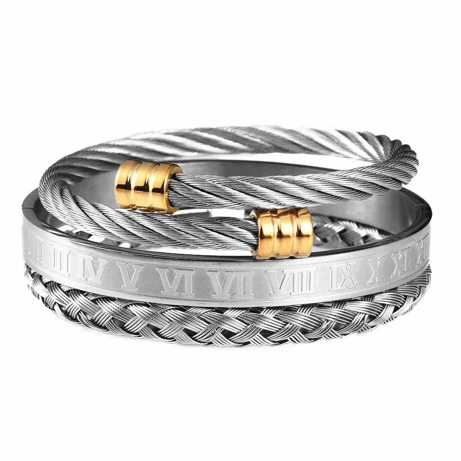 Stainless Steel Bracelet Men Jewelry