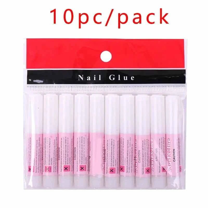 10pc Mini Beauty Nail Glue Set