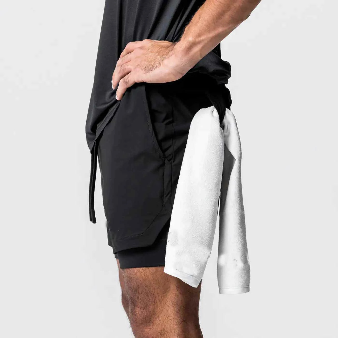 Men's Fitness Sports Shorts Running Muscle Training