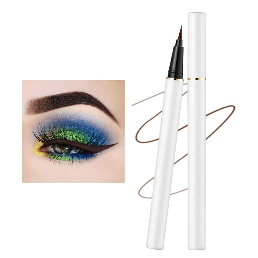 Waterproof Long Lasting without Smudging Quick Drying Eyeliner for Beginners Gentle and Easy to Remove Is the Foundation for Finishing Makeup 0.6Ml