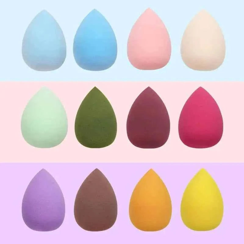 Achieve Flawless Makeup Application with Our Cream Beauty Egg Makeup Sponge: Perfect for Blending and Buffing