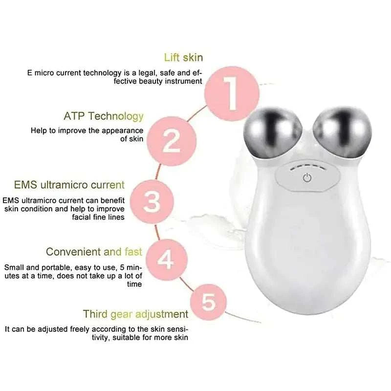 Revitalize Your Skin with Our Beauty Microcurrent Facial Toning Massager: Achieve Youthful, Glowing Skin