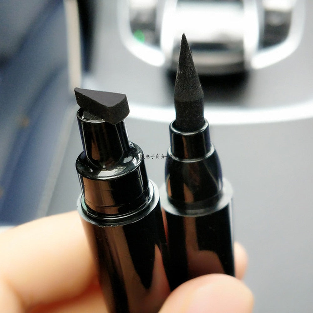 1 PCs Double ended Liquid Eyeliner Big Small Eye1 PCs Double ended Liquid Eyeliner Big Small Eyeliner Stamp Waterproofliner Stamp Waterproof