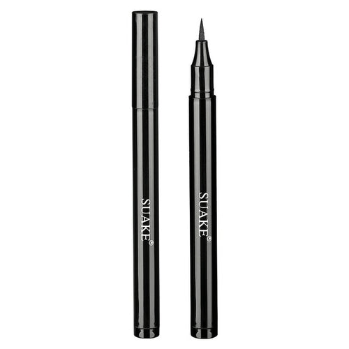 2 In1 Winged Stamp Liquid Eyeliner Pen Waterproof Fast Dry Black Eye