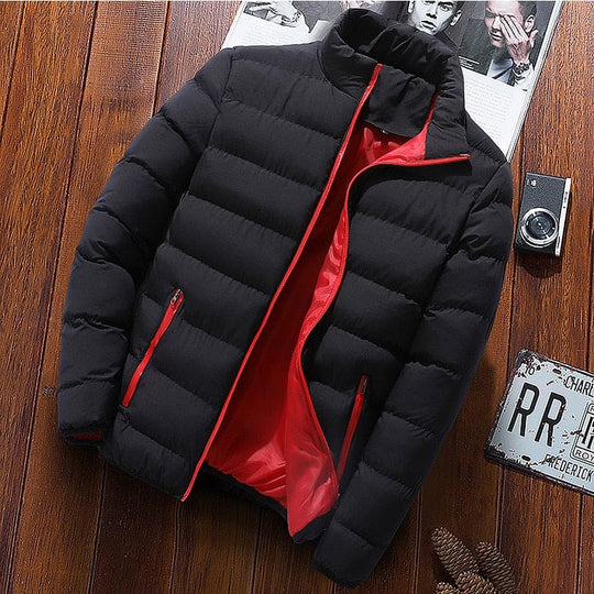 12Fashion Casual Outdoor Jackets Warm Coat Male Outwear Thicken