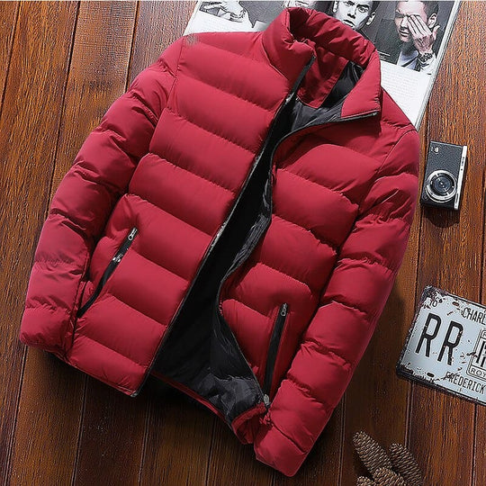 6Fashion Casual Outdoor Jackets Warm Coat Male Outwear Thicken