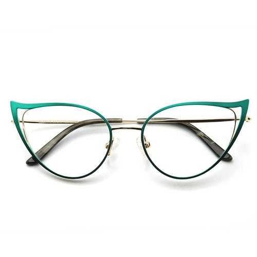 Cat Eye Anti Blue Light Eyeglasses Frame Women'