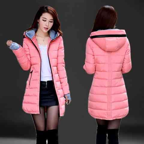 44Waterproof Autumn Winter fashion casual women overcoat warm jacket thick long Lady Coats female warm Parkas