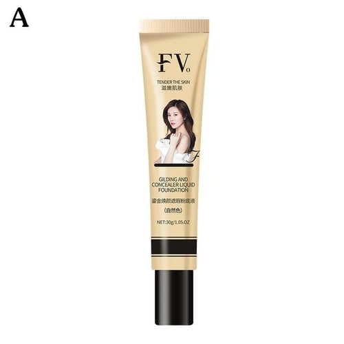 Face Fv Foundation Gilded Base Liquid Cream Coverage CoFace Fv Foundation Gilded Base Liquid Cream Coverage Concealerncealer