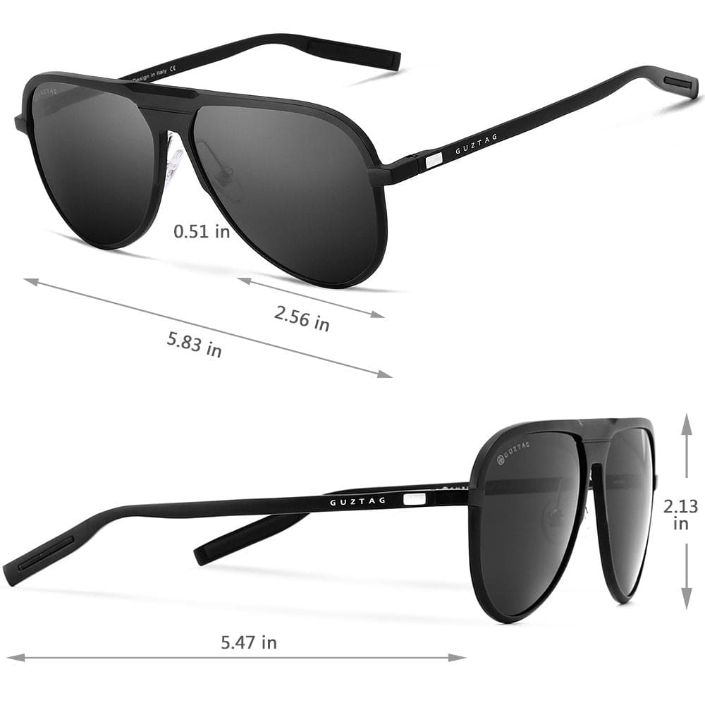 5GUZTAG Classic High End Sunglasses Polarized Men Driving Sun Glasses