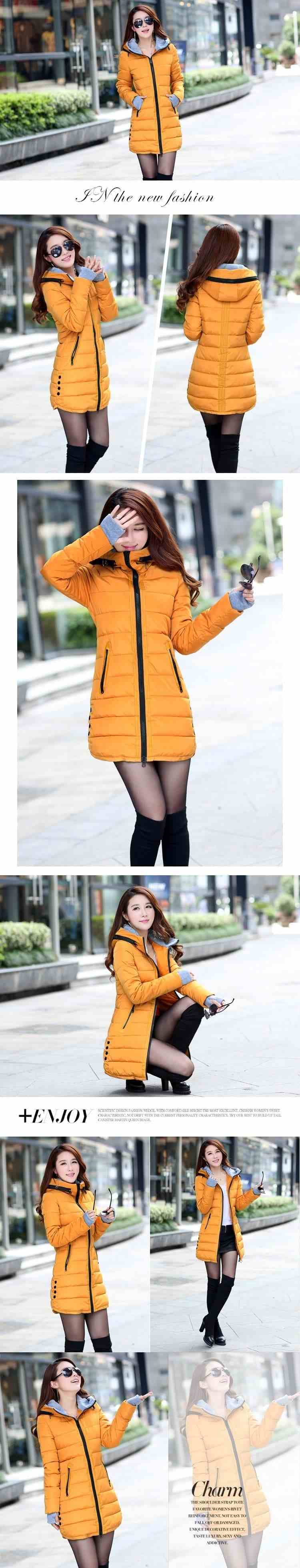16Waterproof Autumn Winter fashion casual women overcoat warm jacket thick long Lady Coats female warm Parkas
