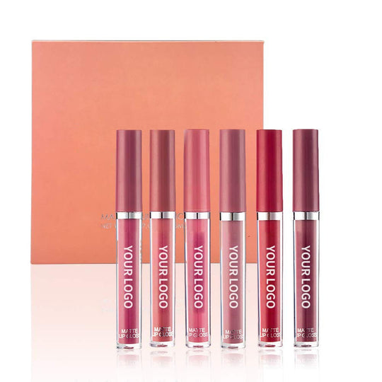 5Wholesale 6 Pcs Matte Lip Gloss Private Label Waterproof Liquid Lipstick Matte Lipstick Set