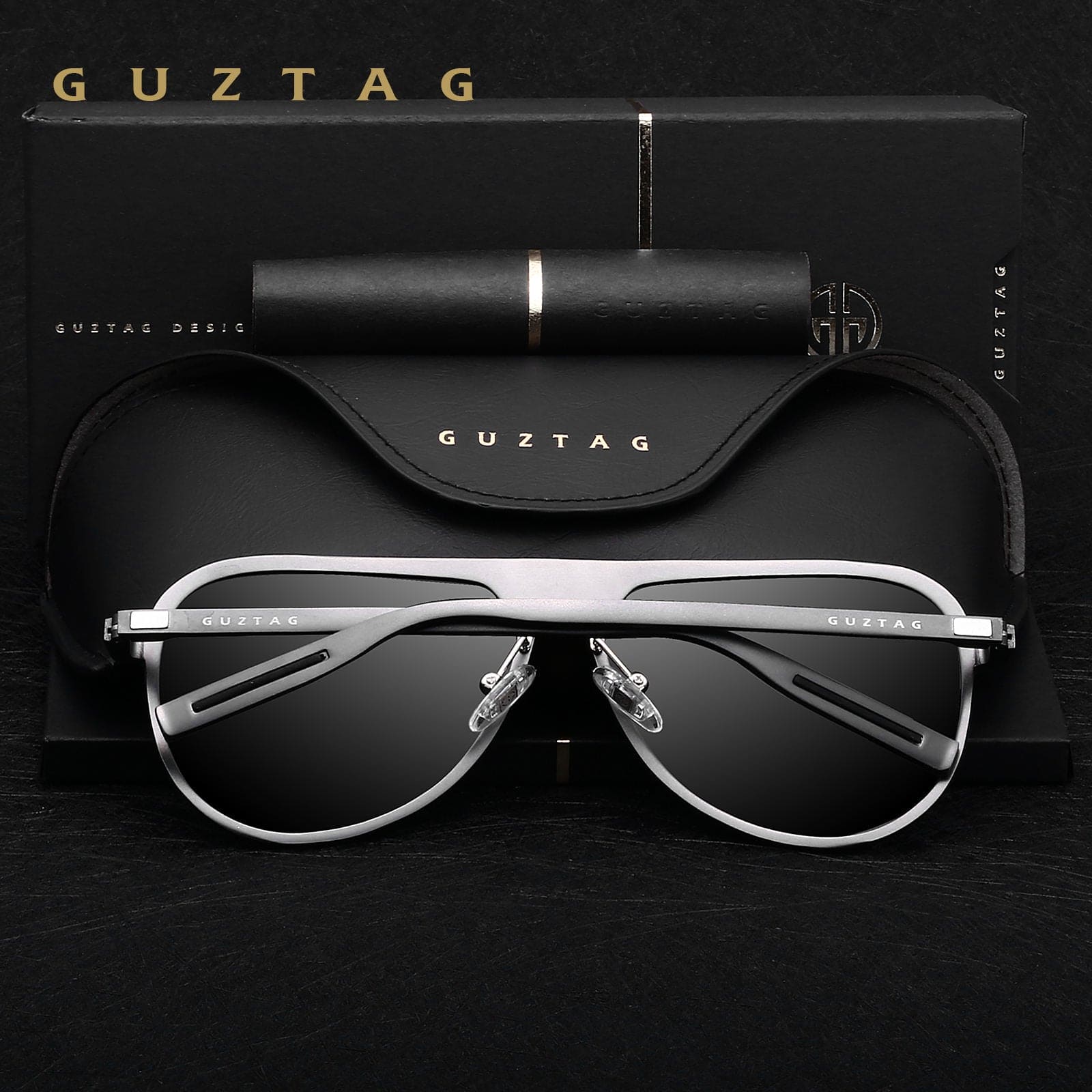 2GUZTAG Classic High End Sunglasses Polarized Men Driving Sun Glasses