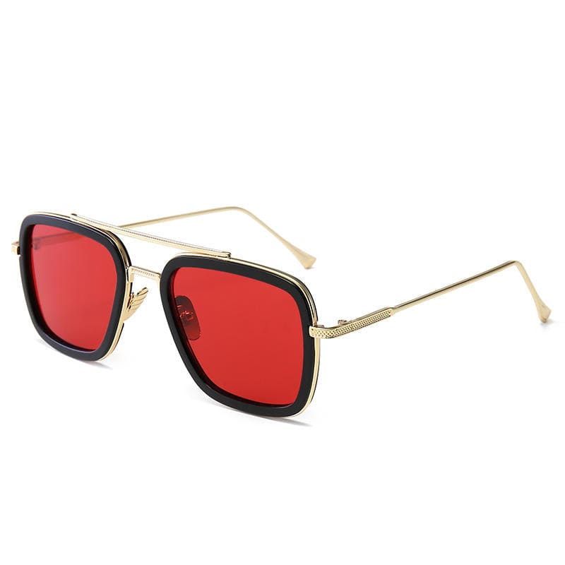 8American Fashion Square Sunglasses Men'