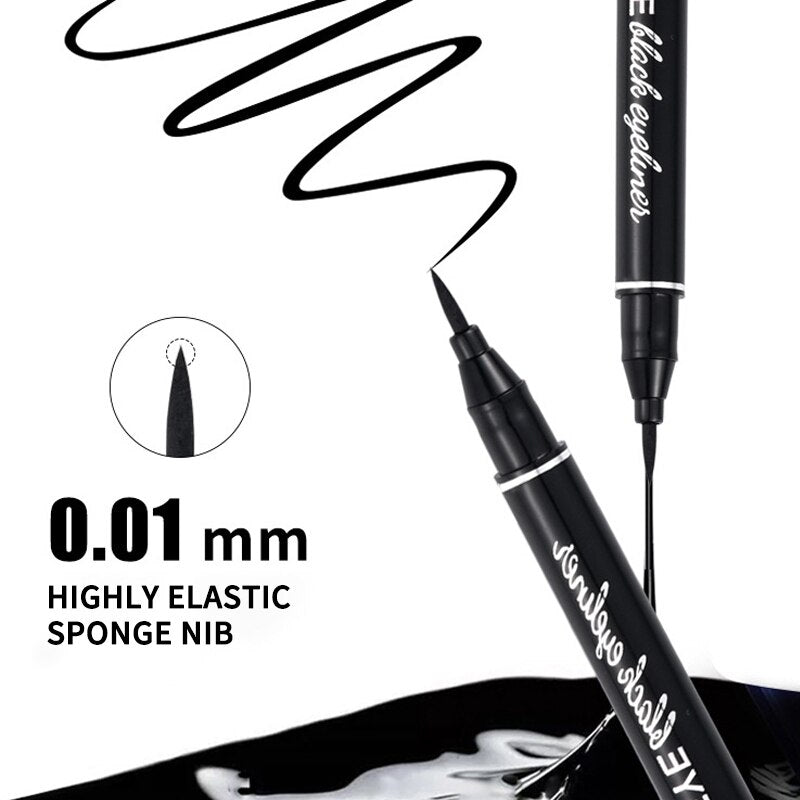 Lekofo Soft Eyeliner Black Liquid Super Waterproof Long Lasting