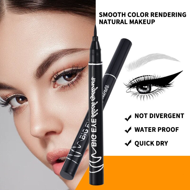 Lekofo Soft Eyeliner Black Liquid Super Waterproof Long Lasting