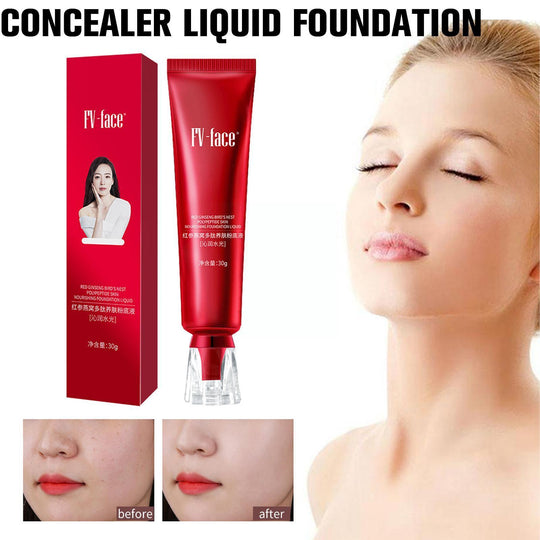 Liquid Foundation 30g Base Cream ConceaLiquid Foundation 30g Base Cream Concealer Long lasting Waterproofler Long lasting Waterproof