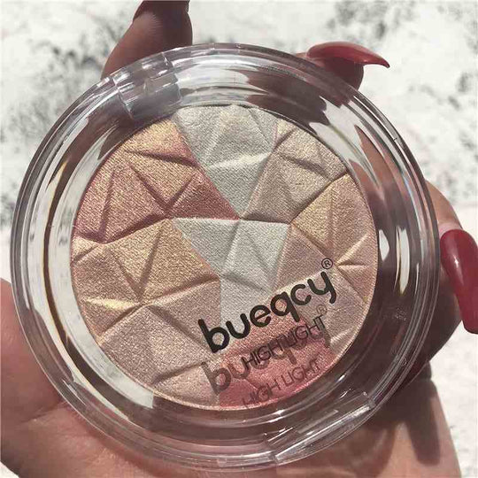 Makeup Highlighter Palette Bronzer Highlight Shimmer Glitter Face Ultra-concentrated illuminator Body Glitter Brighten Skin