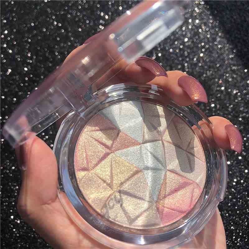 Makeup Highlighter Palette Bronzer Highlight Shimmer Glitter Face Ultra-concentrated illuminator Body Glitter Brighten Skin