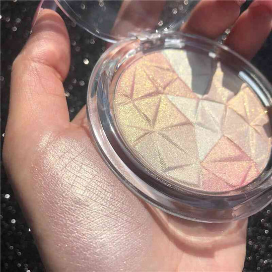 Makeup Highlighter Palette Bronzer Highlight Shimmer Glitter Face Ultra-concentrated illuminator Body Glitter Brighten Skin