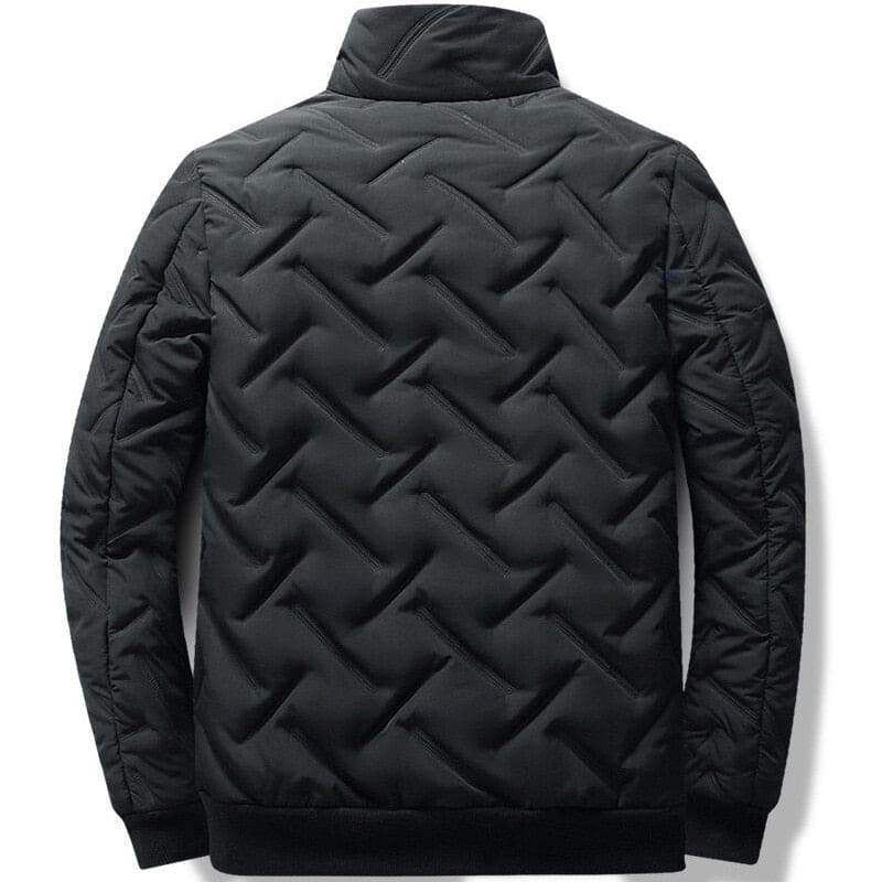 6jacket Warm Jackets men business leisure coat youth stripe coats