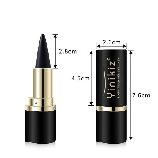 Professional Beauty Makeup Tool Waterproof Eyeliner Gel Black Long