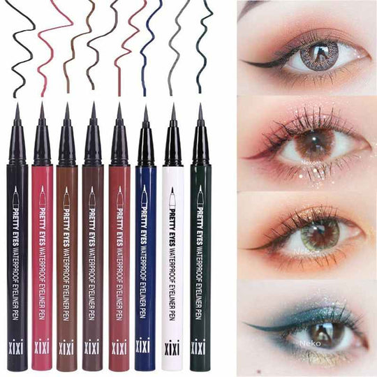 Professional Fast Dry Smooth Waterproof Eyeliner Pencils Eyes Brown