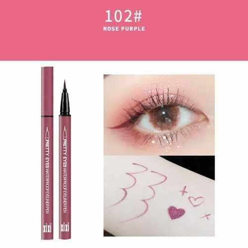 Professional Fast Dry Smooth Waterproof Eyeliner Pencils Eyes Brown