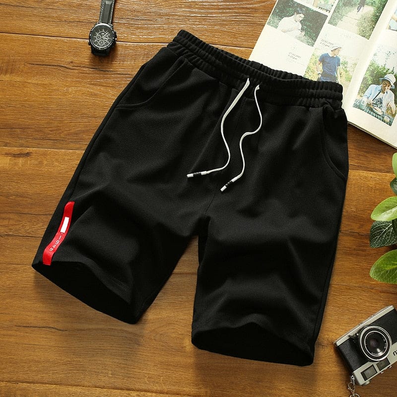 6white shorts men japanese style polyester running sport shorts