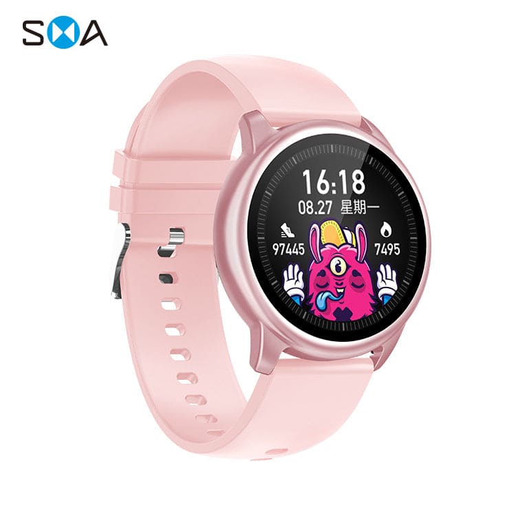 R7 multi-exercise watch blood pressure heart rate monitoring sleep detection menstrual reminder smartwatch