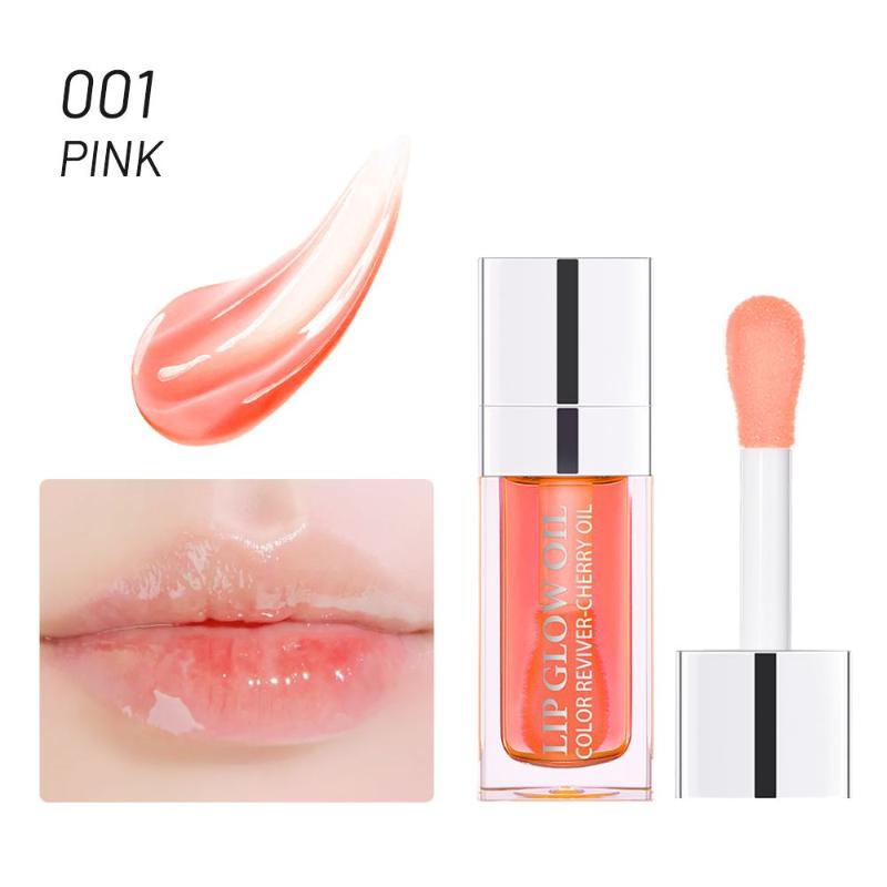 Lip Gloss Clear Fashion 6ml Crystal Jelly Moisturizing Oil Plumping Sexy Plump Glow Tinted Plumper Lips MakeupLip