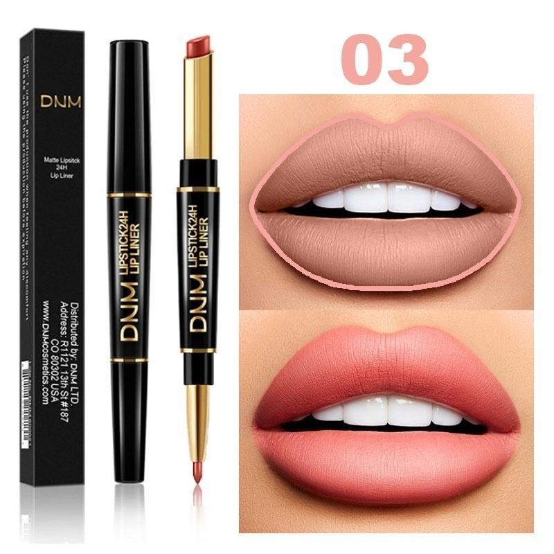 1 Liner Waterproof Matte Lipstick Pencil Contour Tint Sexy Red Long Lasting Moisturizer Lipliner Cosmetics TSLM1