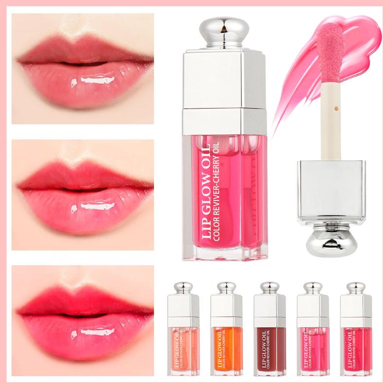 Lip Gloss Clear Fashion 6ml Crystal Jelly Moisturizing Oil Plumping Sexy Plump Glow Tinted Plumper Lips MakeupLip