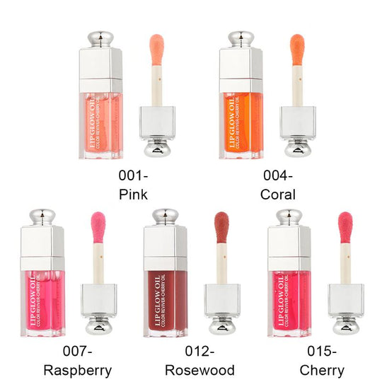 Lip Gloss Clear Fashion 6ml Crystal Jelly Moisturizing Oil Plumping Sexy Plump Glow Tinted Plumper Lips MakeupLip