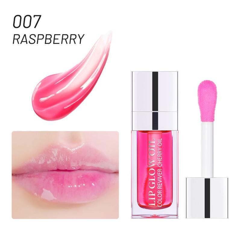 Lip Gloss Clear Fashion 6ml Crystal Jelly Moisturizing Oil Plumping Sexy Plump Glow Tinted Plumper Lips MakeupLip