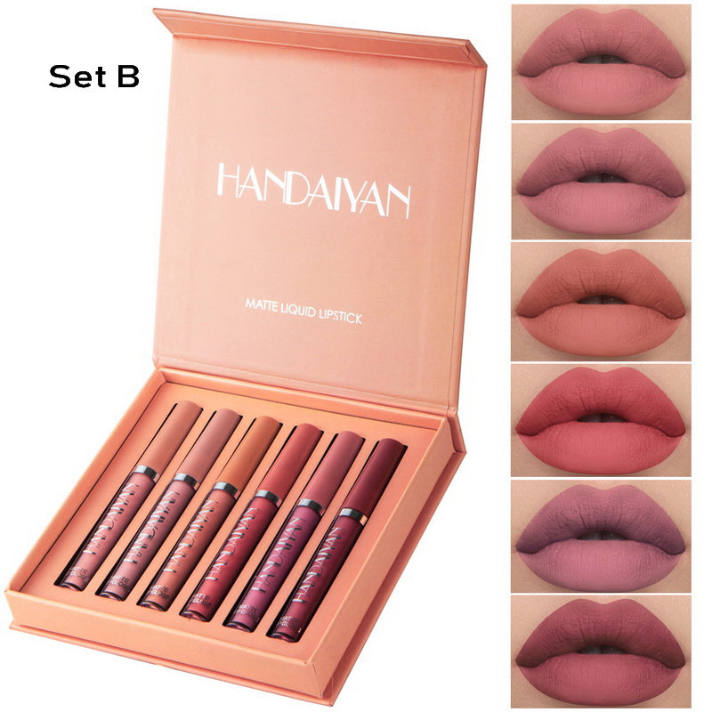 Handaiyan Sexy Lip kits Matte Liquid Lipstick Set