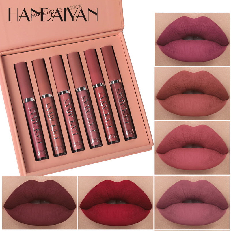 Handaiyan Sexy Lip kits Matte Liquid Lipstick Set