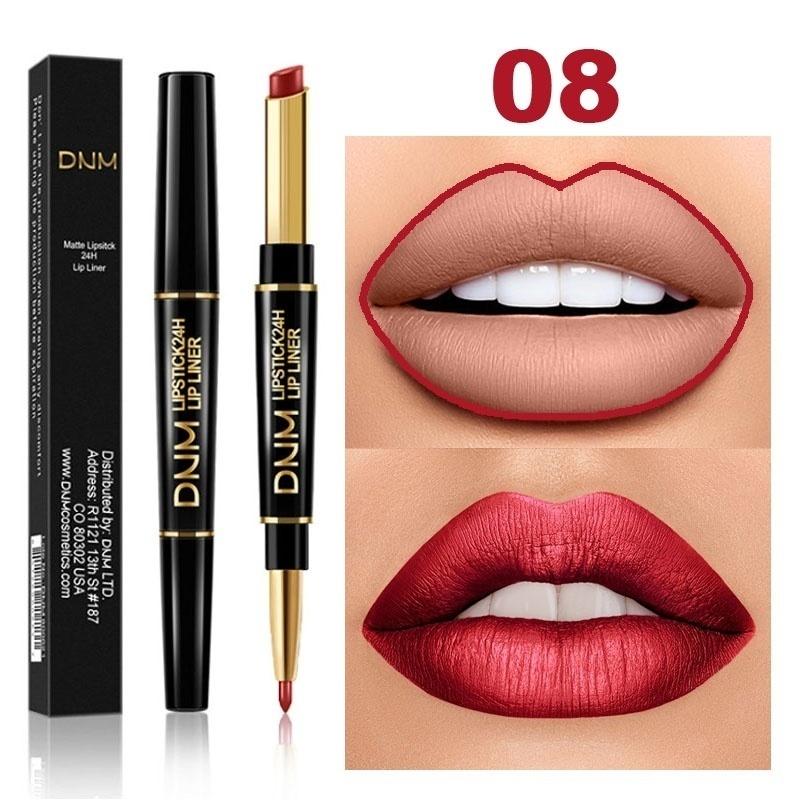 1 Liner Waterproof Matte Lipstick Pencil Contour Tint Sexy Red Long Lasting Moisturizer Lipliner Cosmetics TSLM1