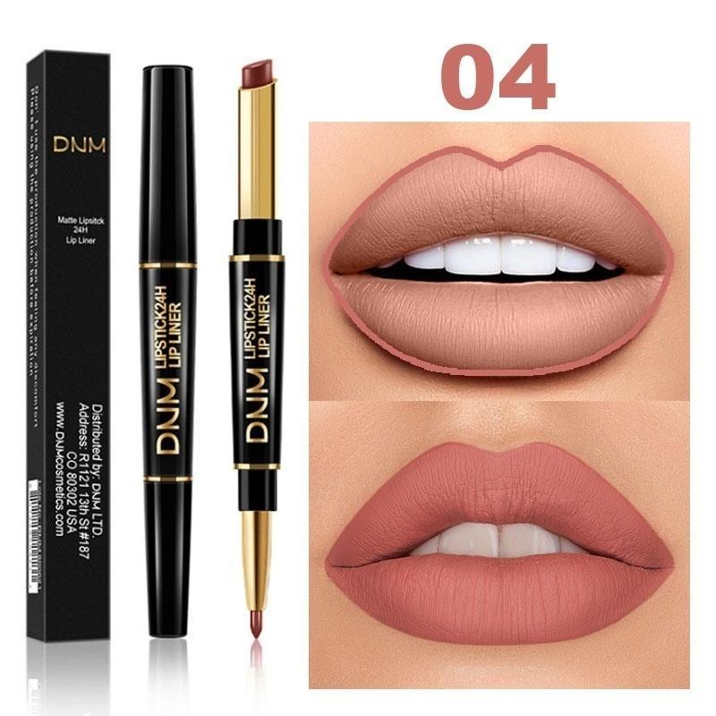 1 Liner Waterproof Matte Lipstick Pencil Contour Tint Sexy Red Long Lasting Moisturizer Lipliner Cosmetics TSLM1