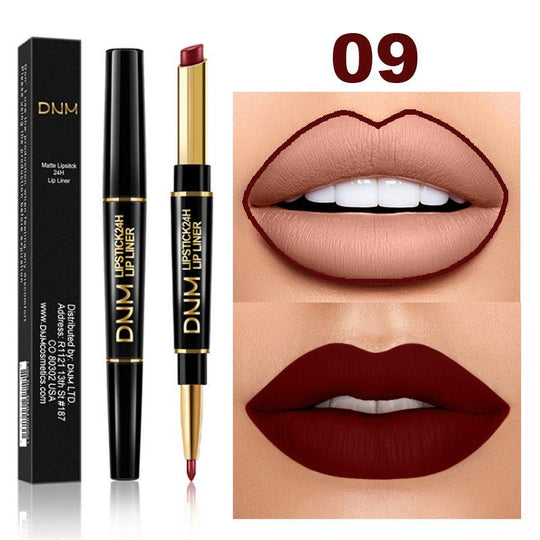 1 Liner Waterproof Matte Lipstick Pencil Contour Tint Sexy Red Long Lasting Moisturizer Lipliner Cosmetics TSLM1